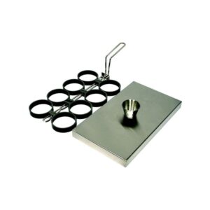 Inel de ou, 352x207x30 mm cu 8 inele de ou PTFE, cu capac